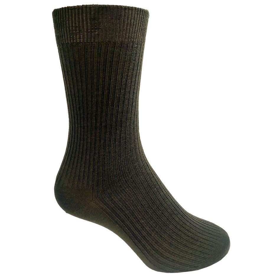Designer Textiles Classic 2X2 Rib Dress Sock
